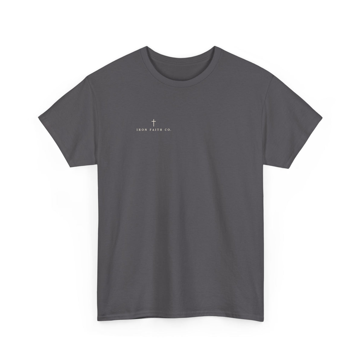 Iron Faith Co. Wordmark Tee – Back Print