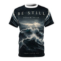 Be Still Psalm 46:10 All-Over Print Tee