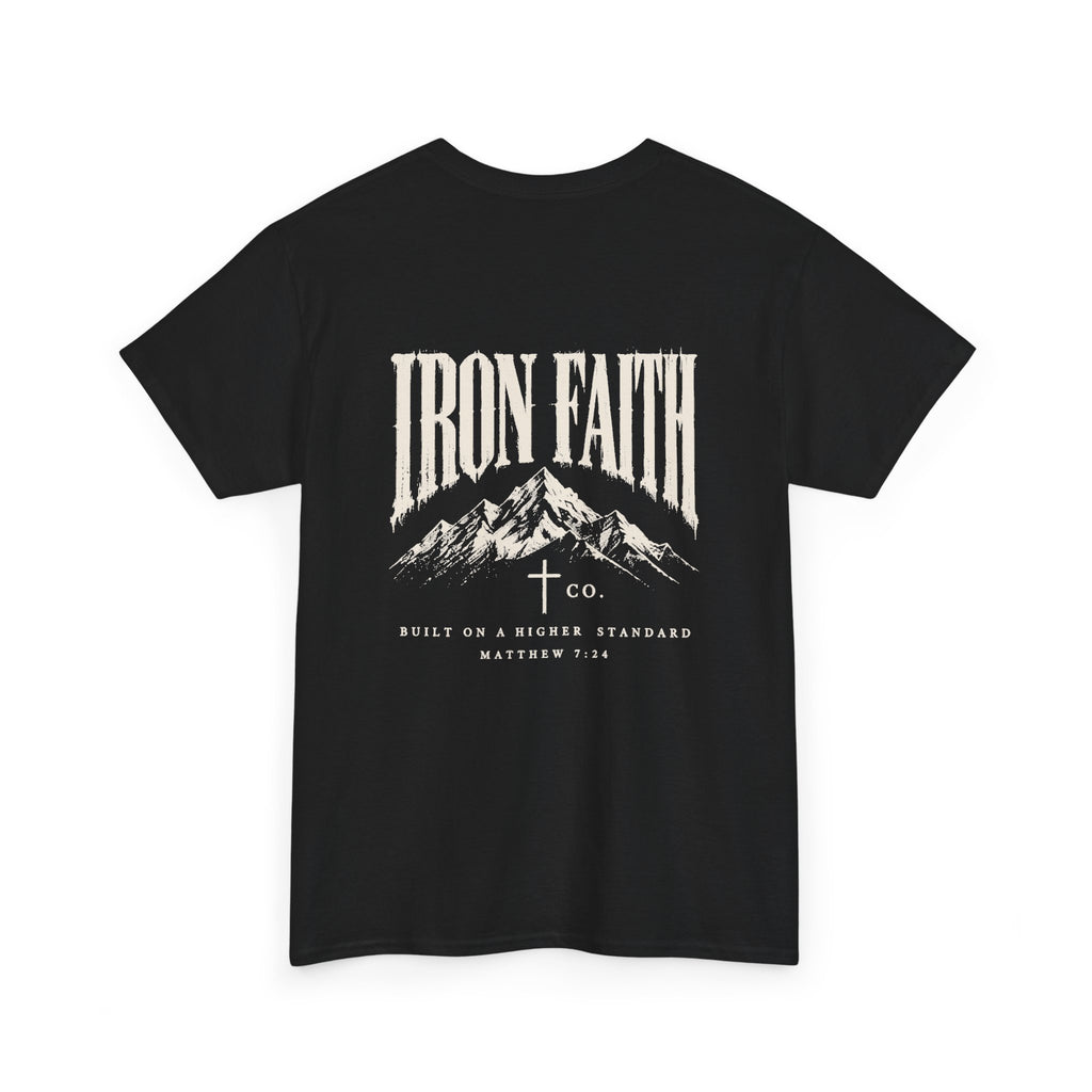 Built on a Higher Standard Tee – Back Print