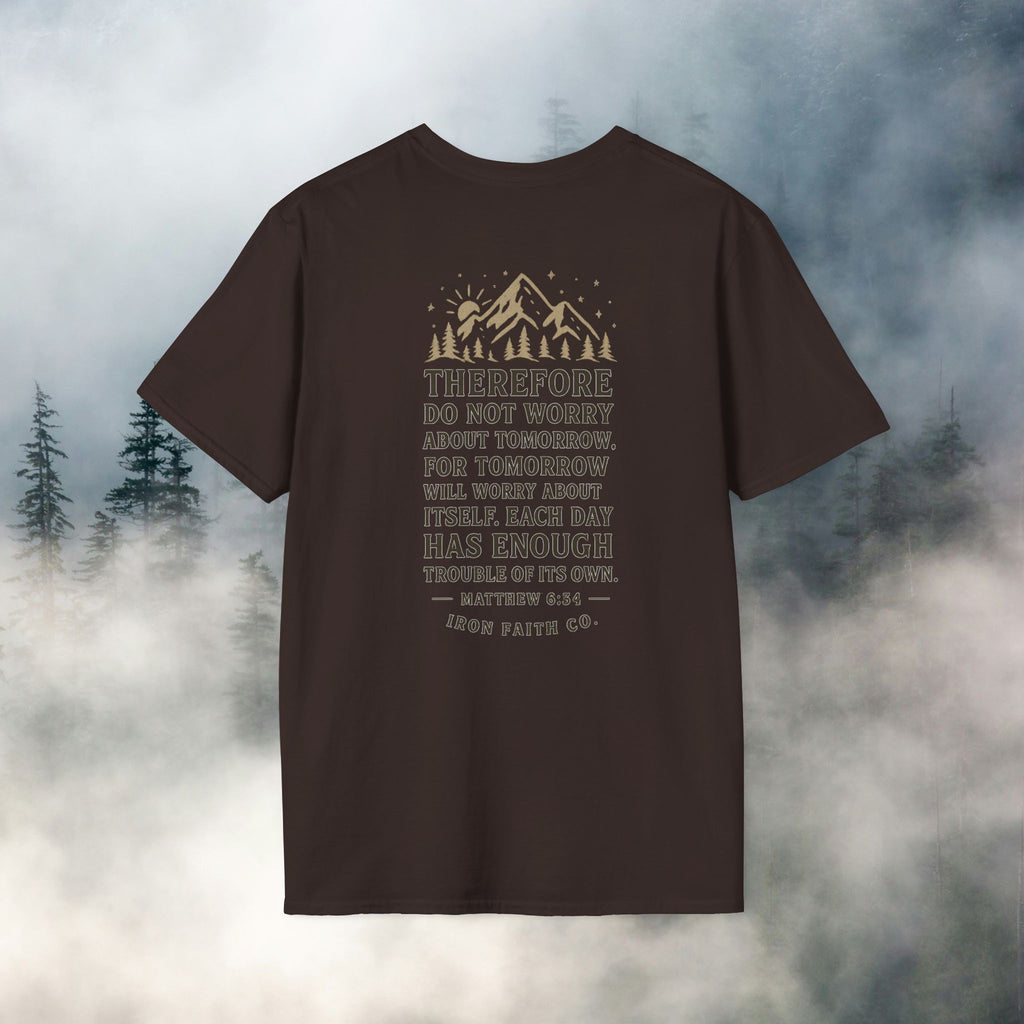 Iron Faith co - Matthew 6:34 T-shirt - photo 14 of 30