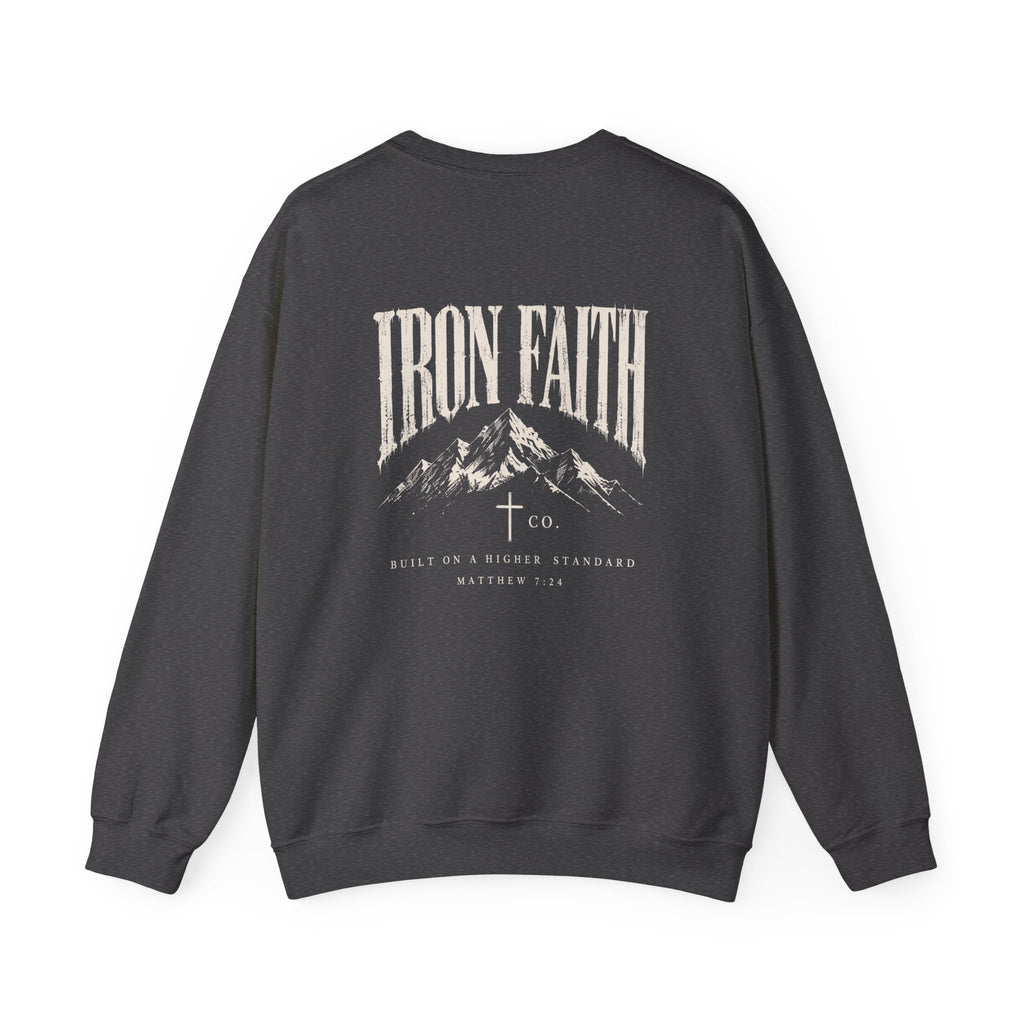 Built on a Higher Standard Crewneck – Back Print
