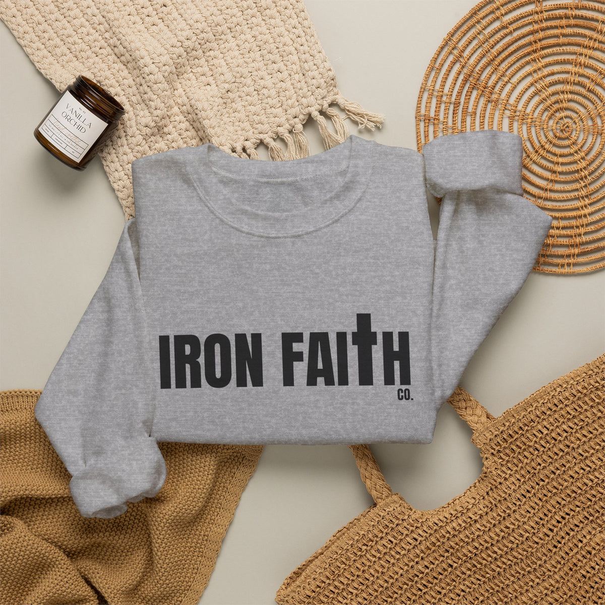 Iron Faith Co. Wordmark Crewneck