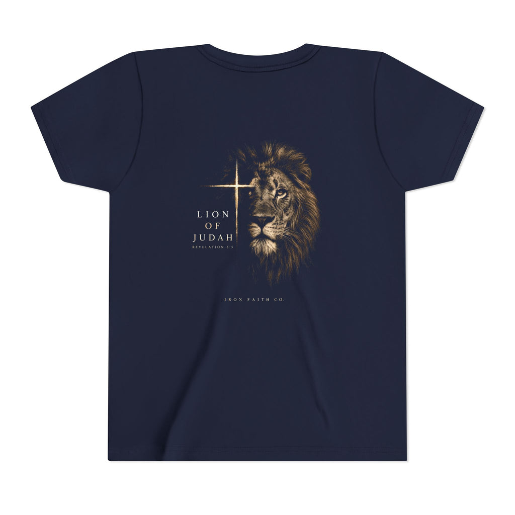 Lion of Judah Youth Tee – Back Print