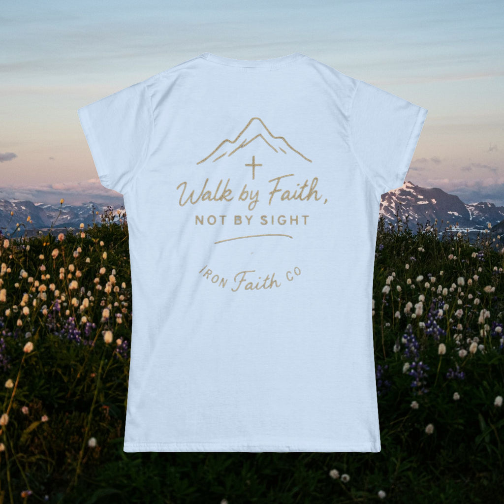 Iron Faith Co. - Walk by Faith - Women's Softstyle Tee - photo 29 of 30