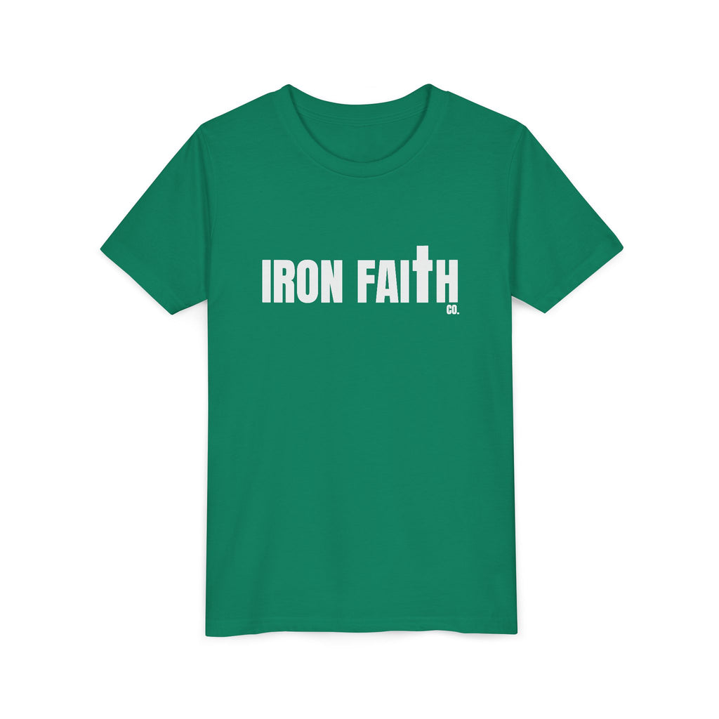 Iron Faith Co. Wordmark Youth Tee