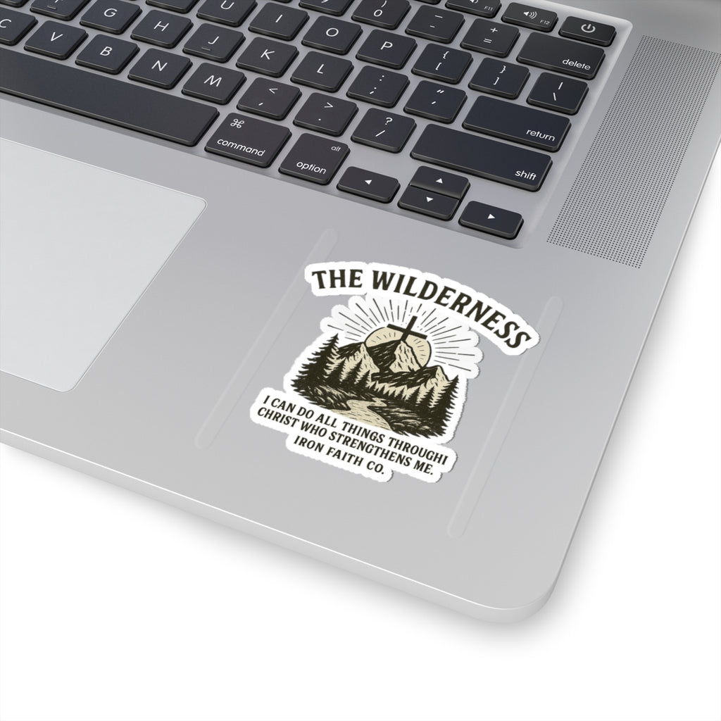 I can do all things through Christ - Wilderness Kiss-Cut Sticker - photo 2 of 3