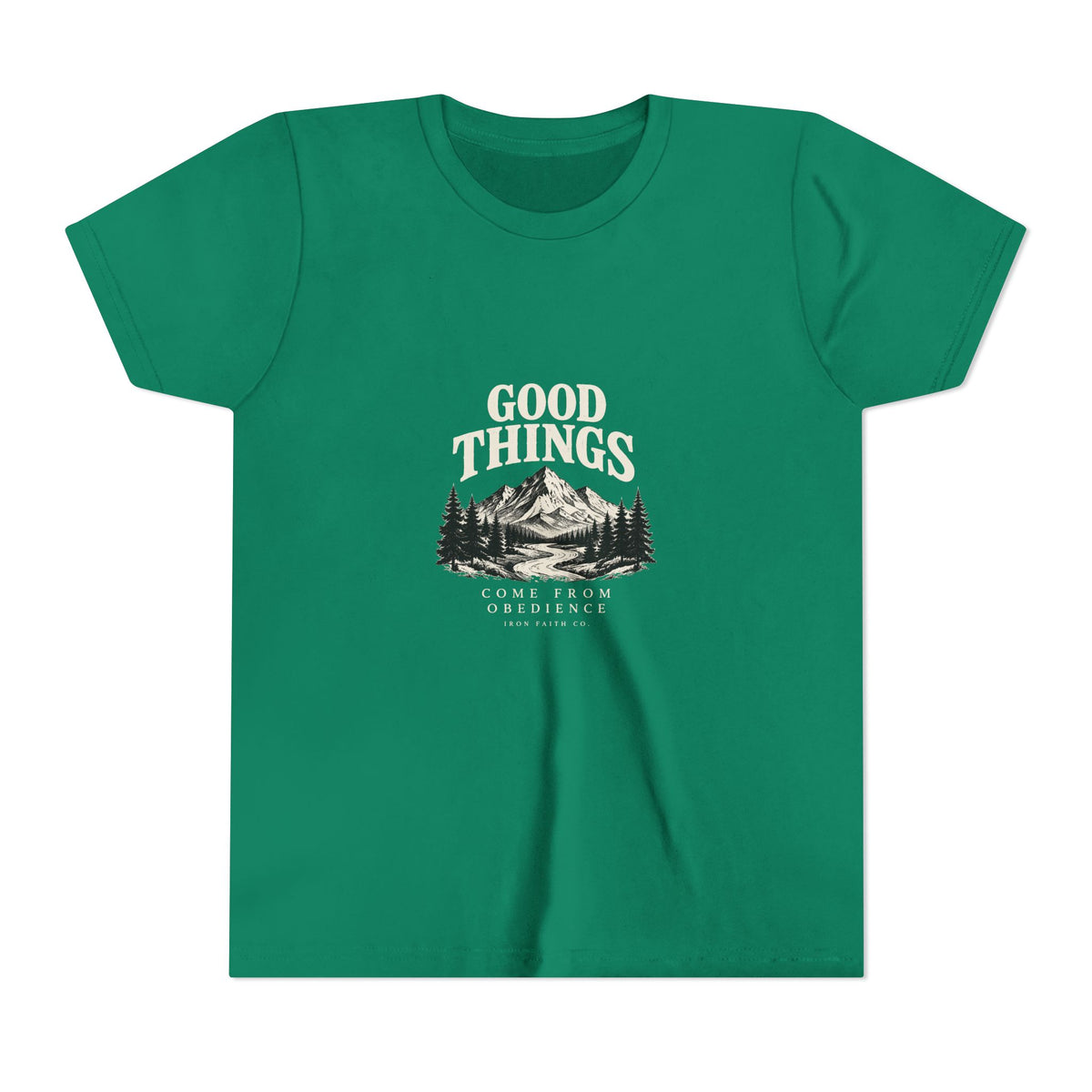 Good Things Come From Obedience Youth Tee