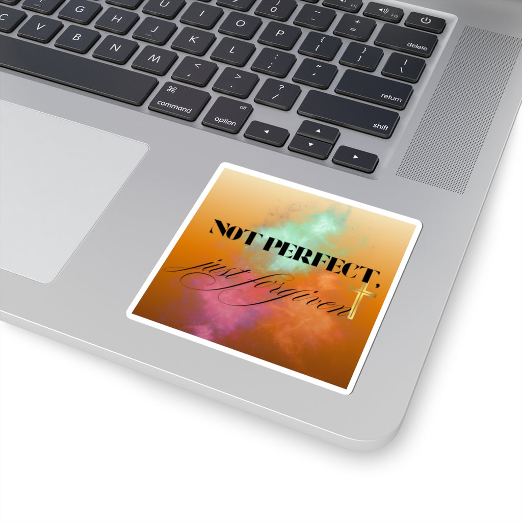 Iron Faith Co. - Not Perfect, Just Forgiven - Kiss-Cut Stickers - photo 2 of 3