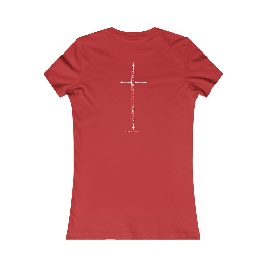 Christ Is King Women's Fitted Tee