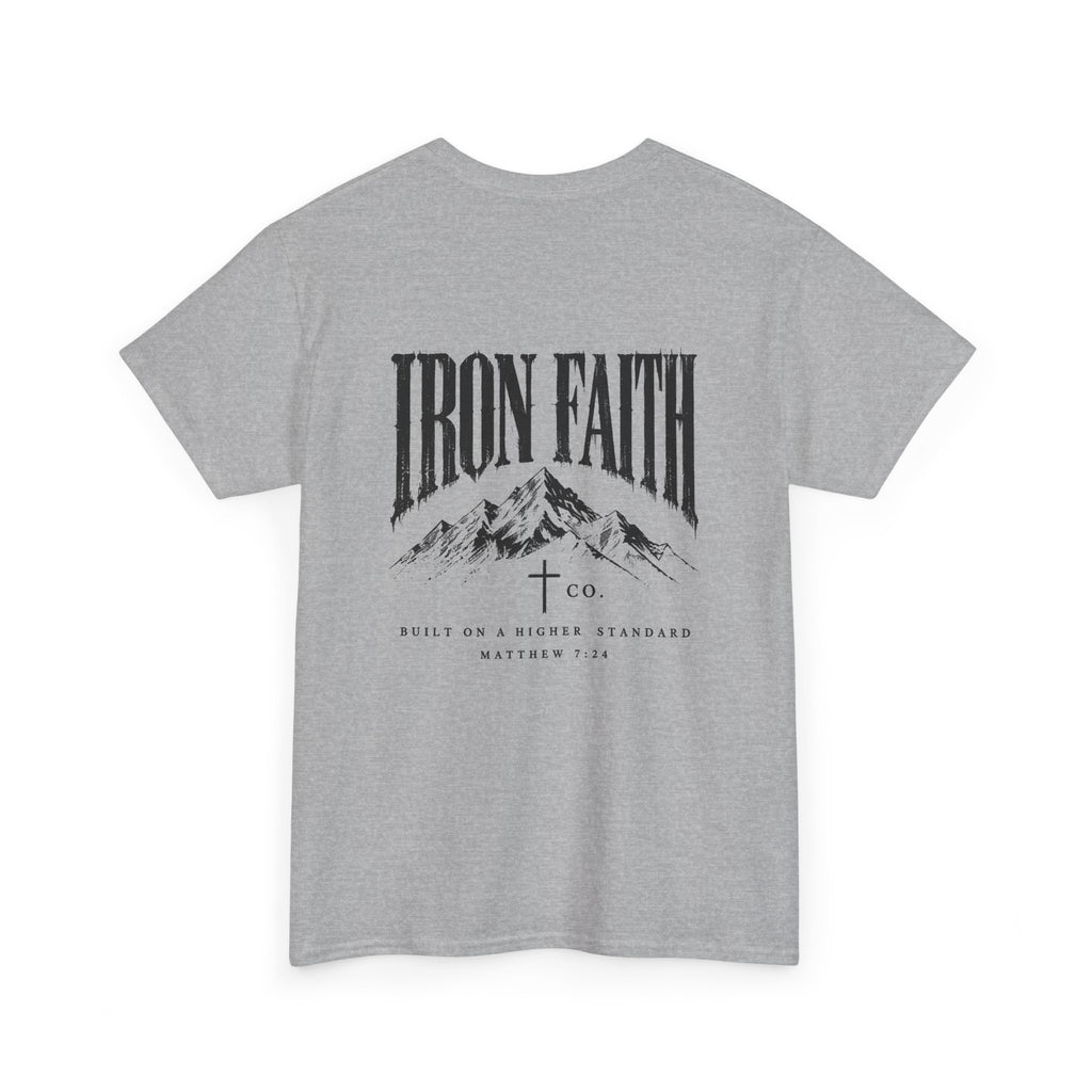 Built on a Higher Standard Tee – Back Print