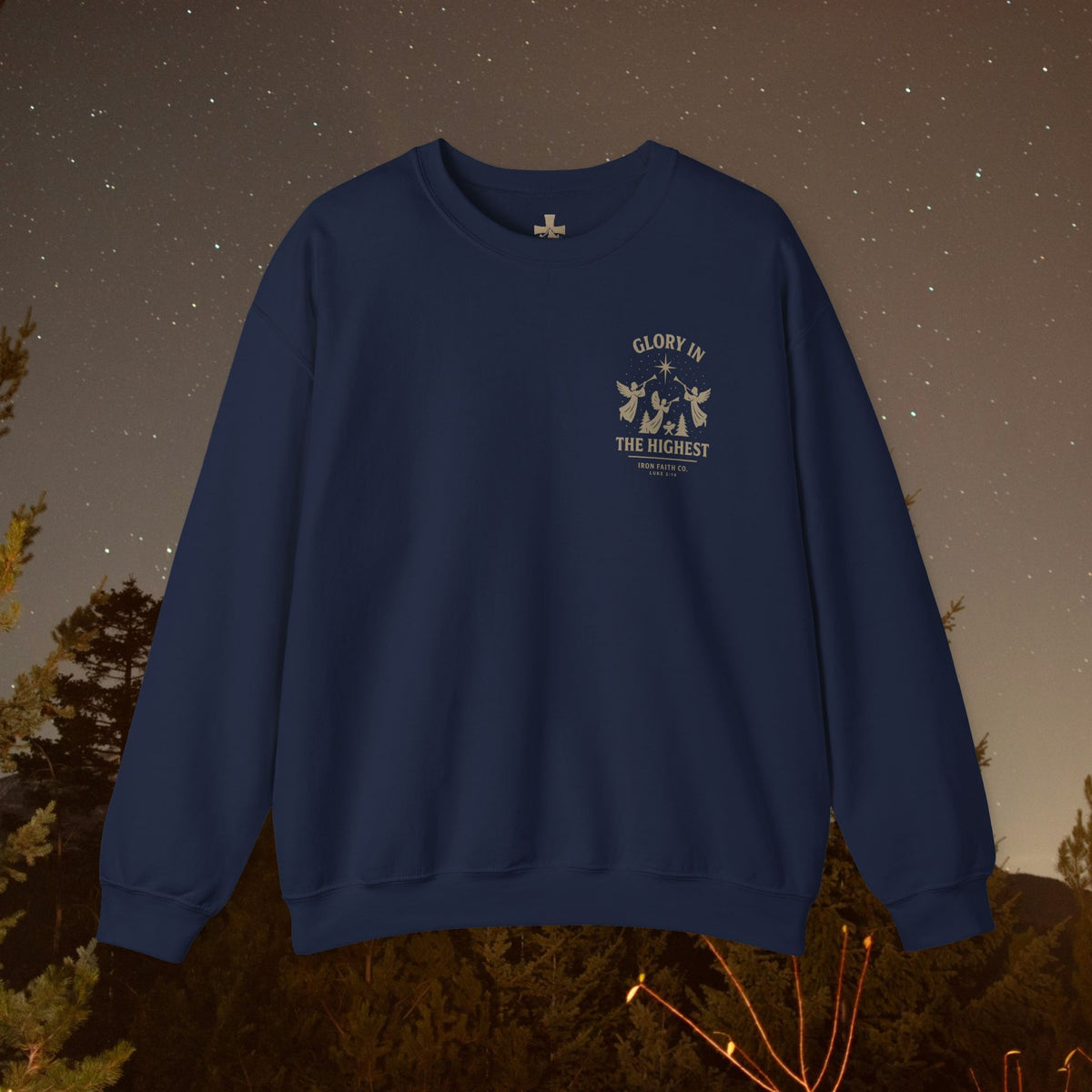 Hope Was Born This Night Sweatshirt - IronFaithCo. - photo 7 of 30