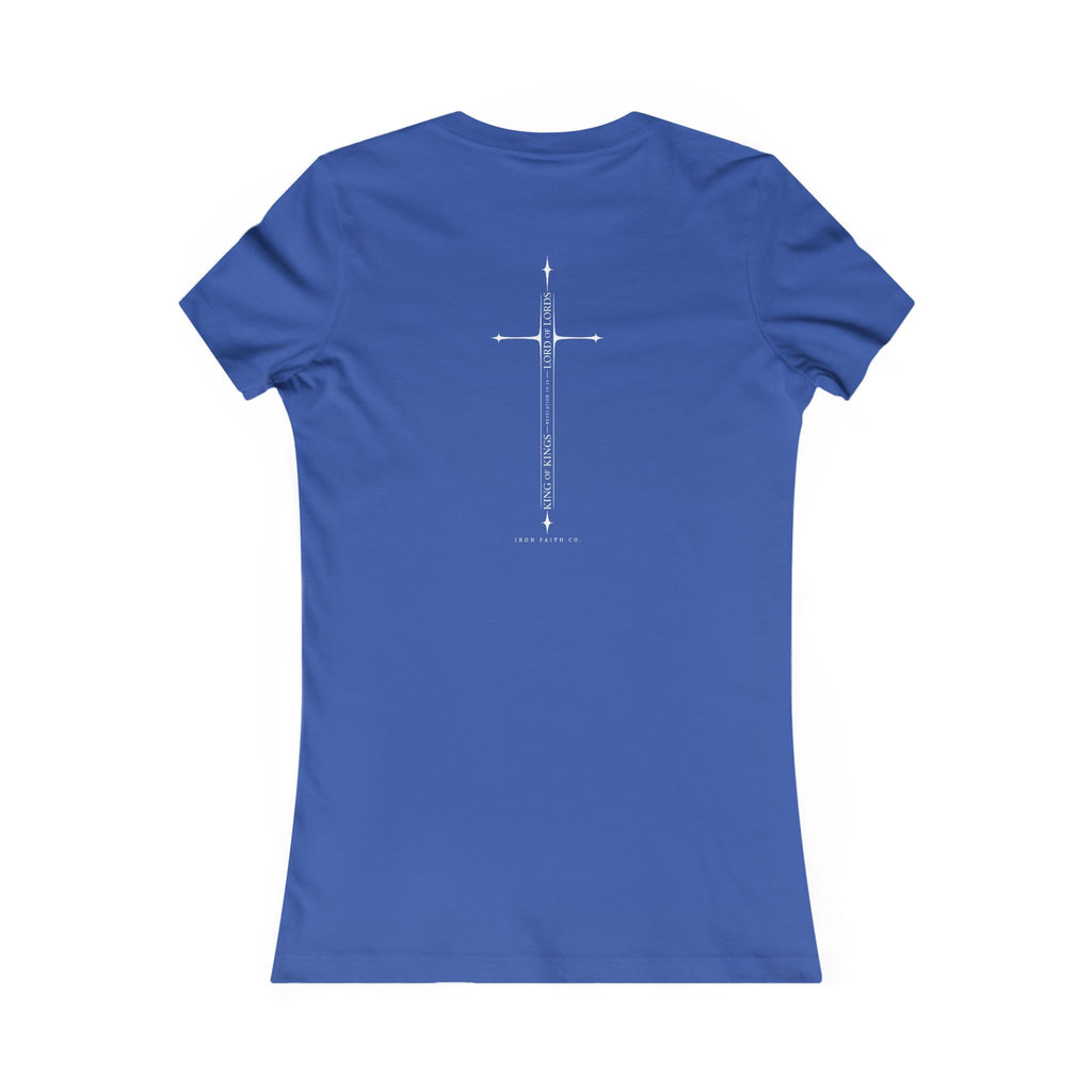 Christ Is King Women's Fitted Tee