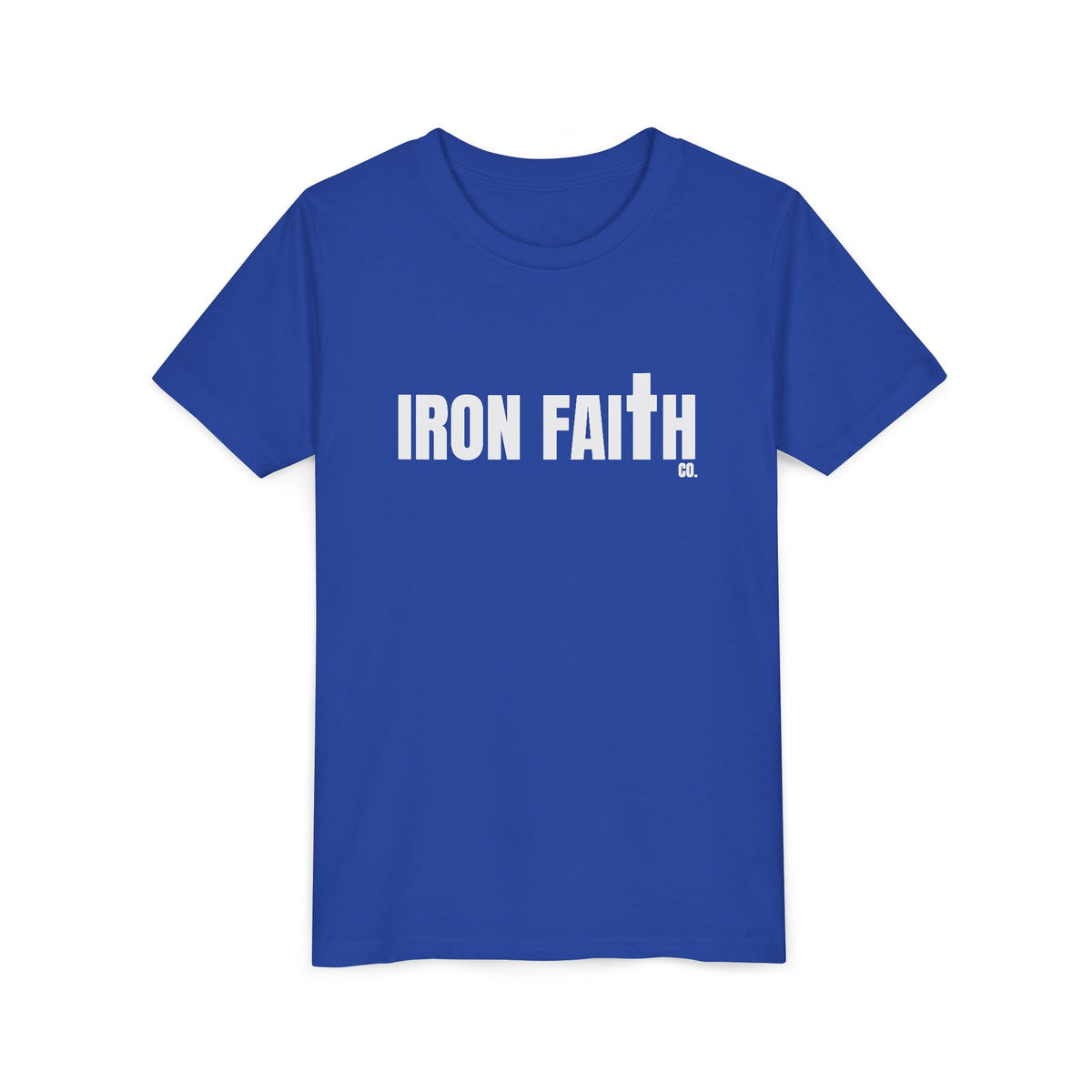 Iron Faith Co. Wordmark Youth Tee