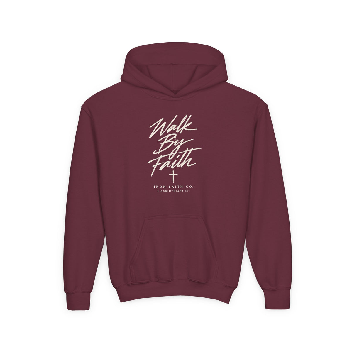 Walk By Faith Youth Hoodie