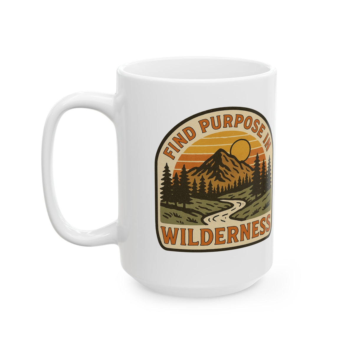 Find Purpose in the Wilderness Mug