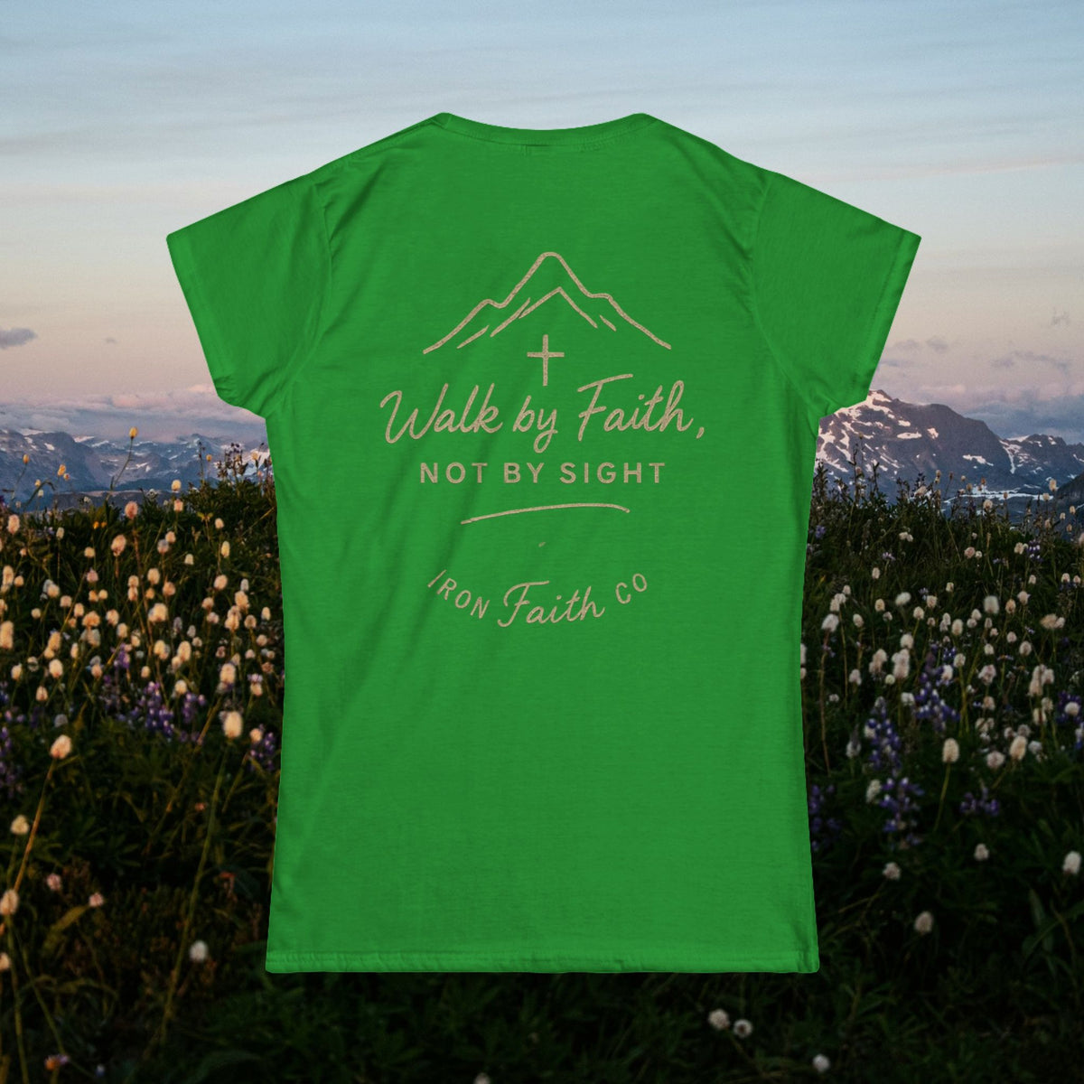 Iron Faith Co. - Walk by Faith - Women's Softstyle Tee - photo 25 of 30