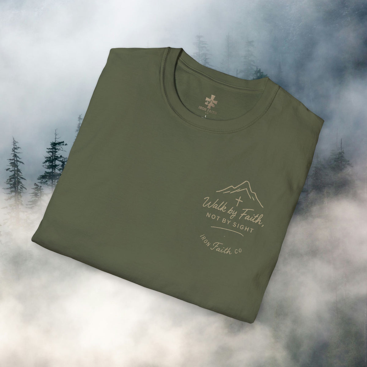 Iron Faith Co. | Matthew 6:34 T-shirt