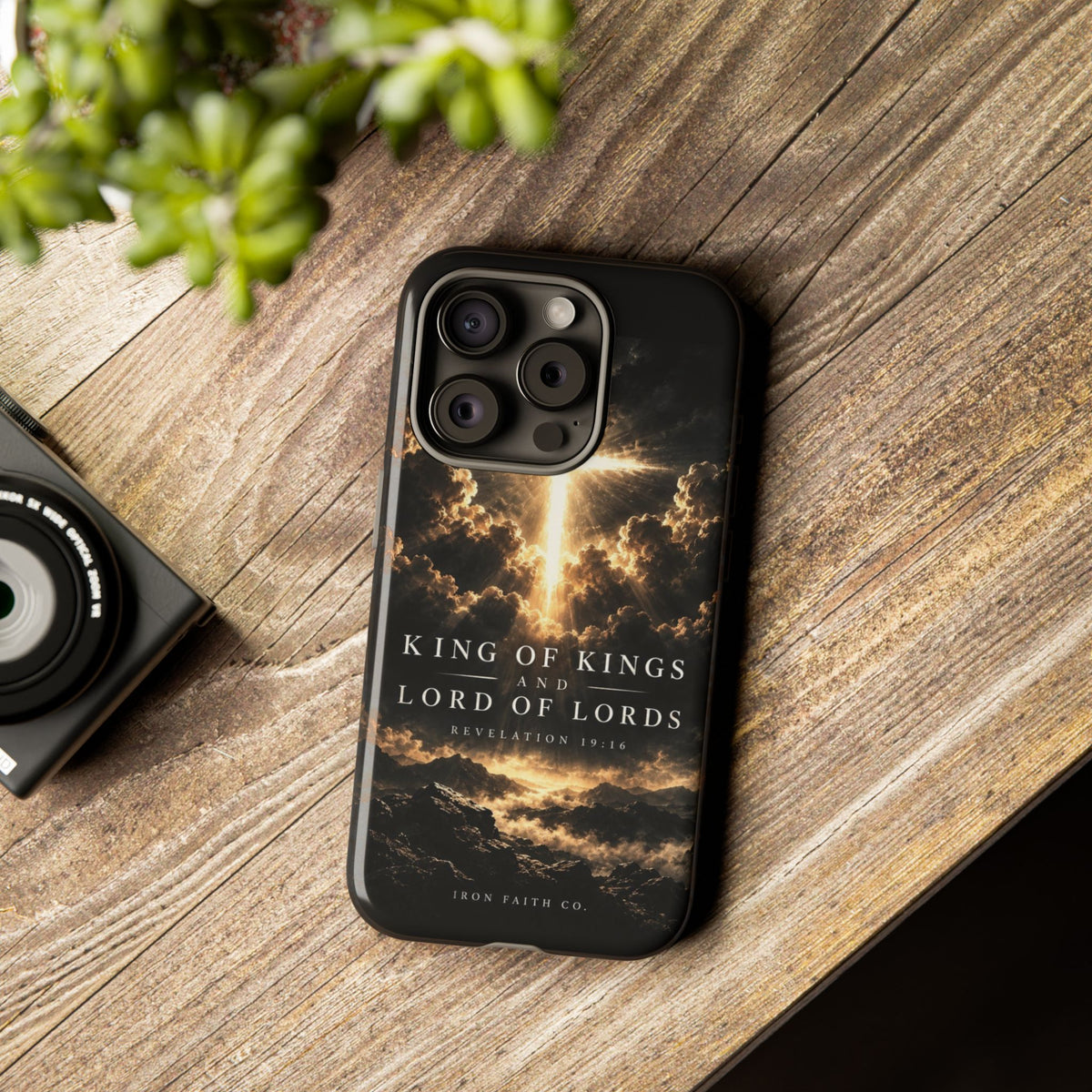 King of Kings Revelation 19:16 Phone Case