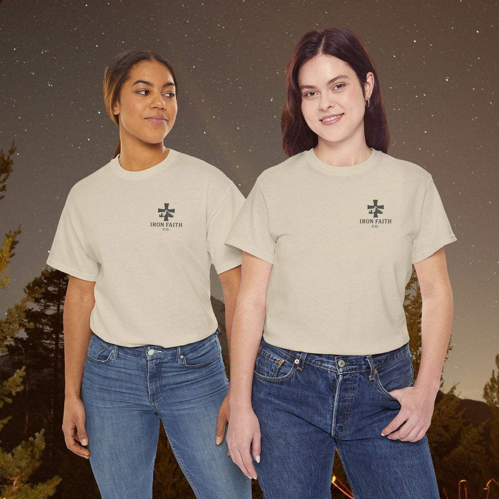 Iron Faith Co. | Not Perfect, Just Forgiven - Unisex Heavy Cotton T-Shirt