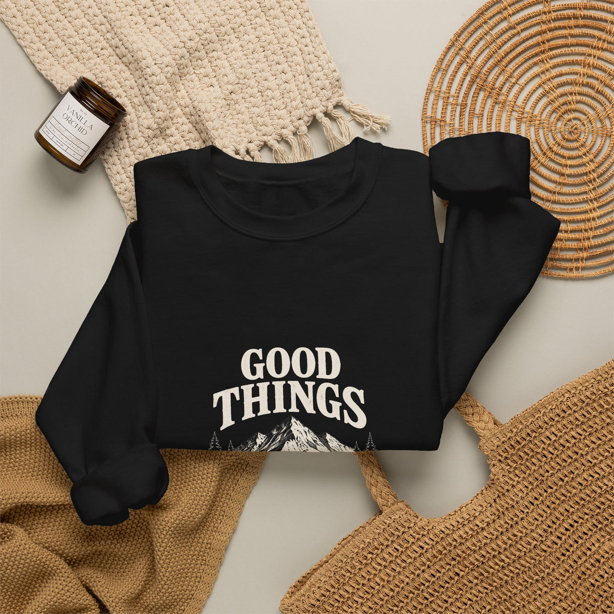 Good Things Come From Obedience Crewneck