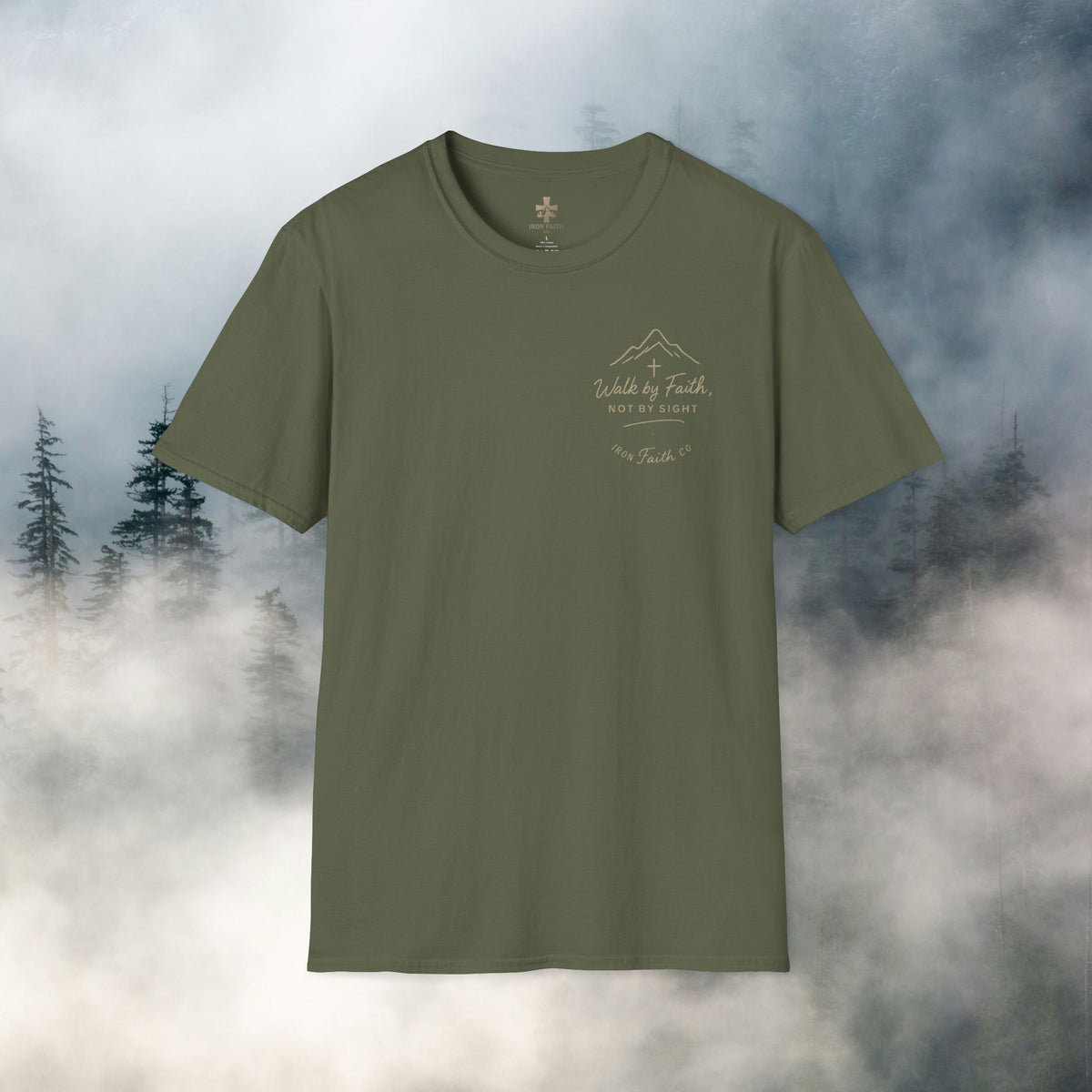 Iron Faith co - Matthew 6:34 T-shirt - photo 6 of 30