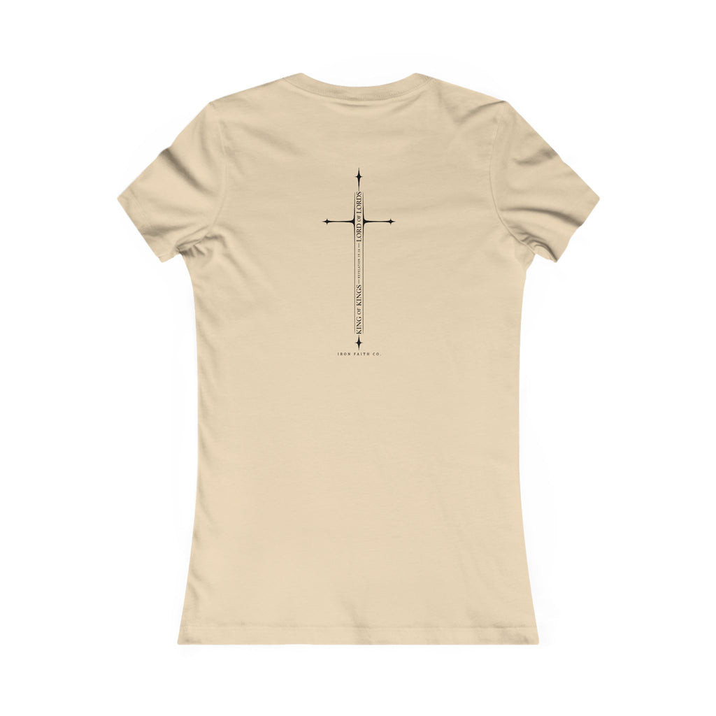 Christ Is King Women's Fitted Tee
