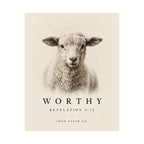 Worthy Revelation 5:12 Poster