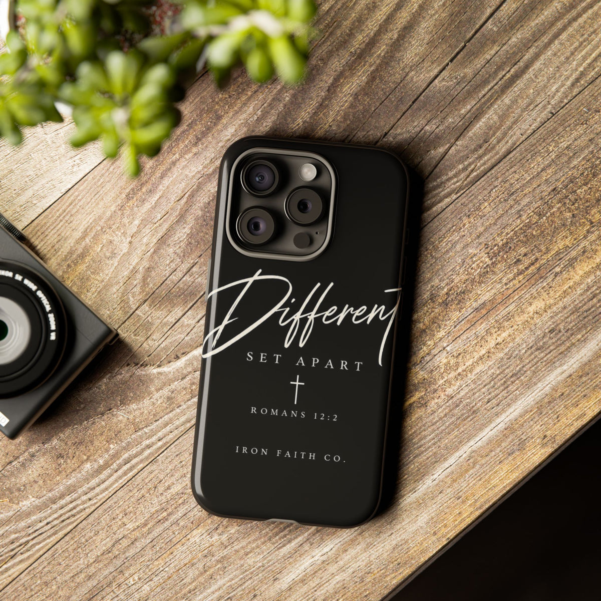 Different Romans 12:2 Phone Case