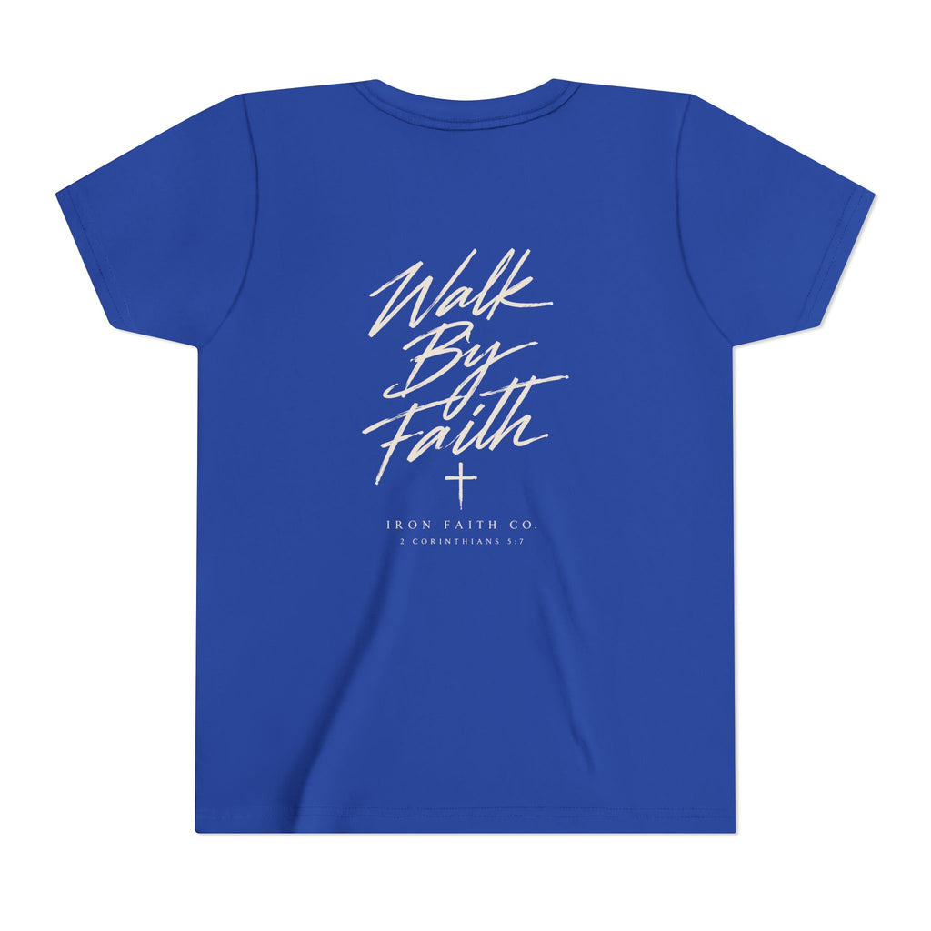 Walk By Faith Youth Tee – Back Print