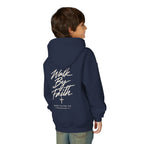 Walk By Faith Youth Hoodie – Back Print