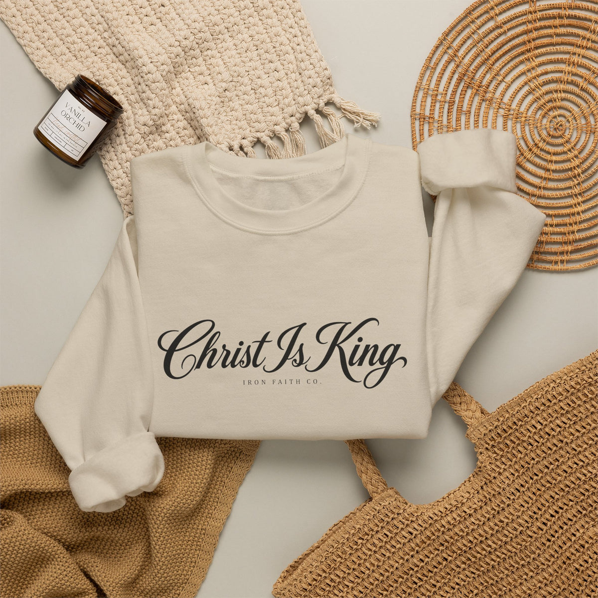 Christ Is King Crewneck