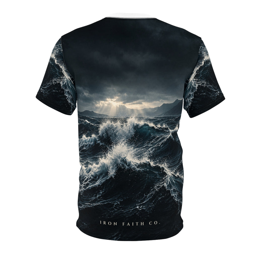 Be Still Psalm 46:10 All-Over Print Tee