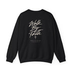 Walk By Faith Crewneck – Back Print
