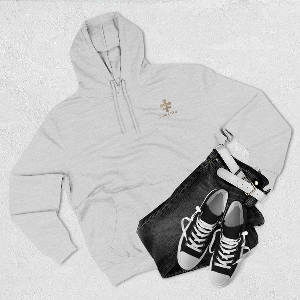 A Woman Who Fears The Lord Is Worthy Of Praise - Proverbs 31:30 - Iron Faith Co. - Fleece Hoodie - photo 15 of 30