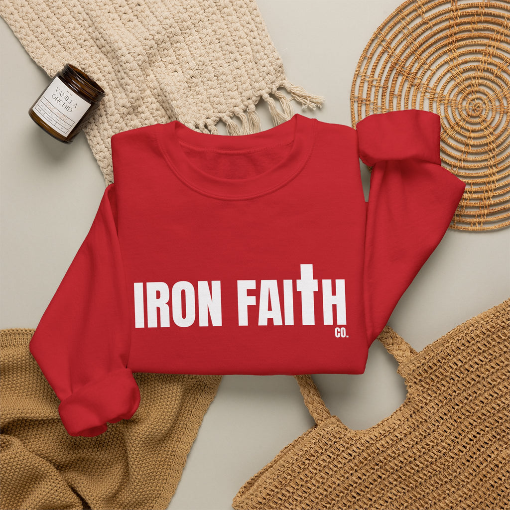 Iron Faith Co. Wordmark Crewneck