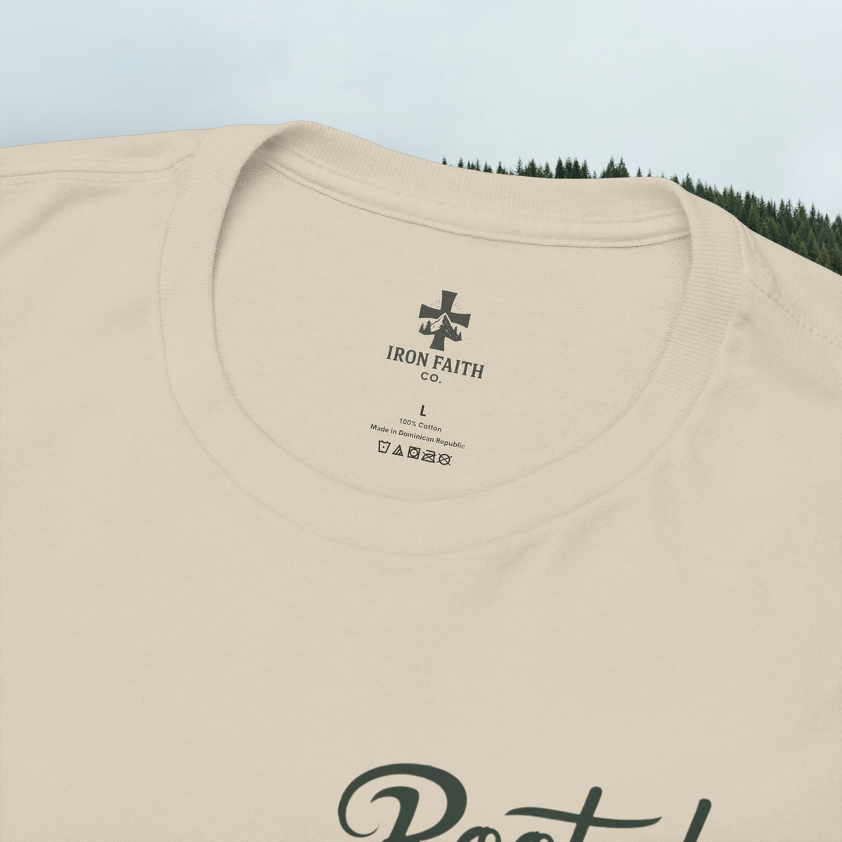 Iron Faith Co. - Rooted Christ Heavy Cotton Tee - photo 13 of 30