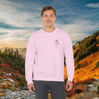 Be strong and courageous Joshua 1:9 | forged by Faith | Iron Faith Co. | Crewneck Sweatshirt