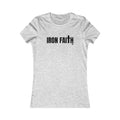 Iron Faith Co. Wordmark Women's Fitted Tee