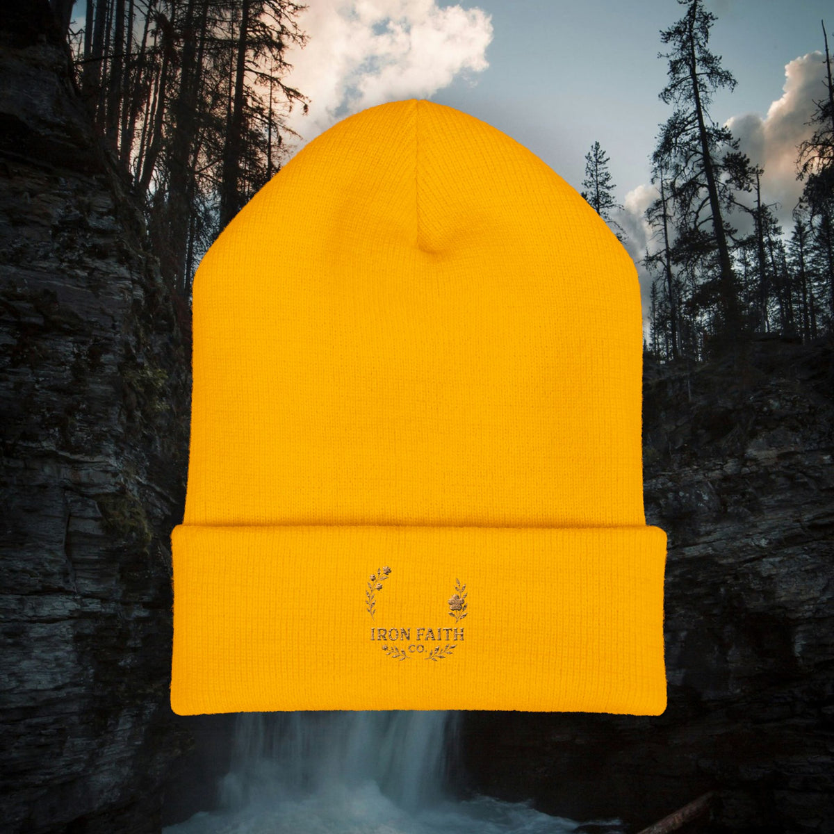 Iron Faith Embroidered Beanie - photo 4 of 30