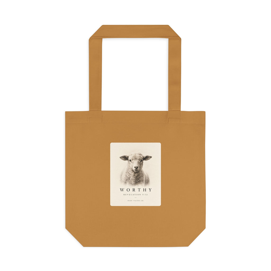 Worthy Revelation 5:12 Tote Bag