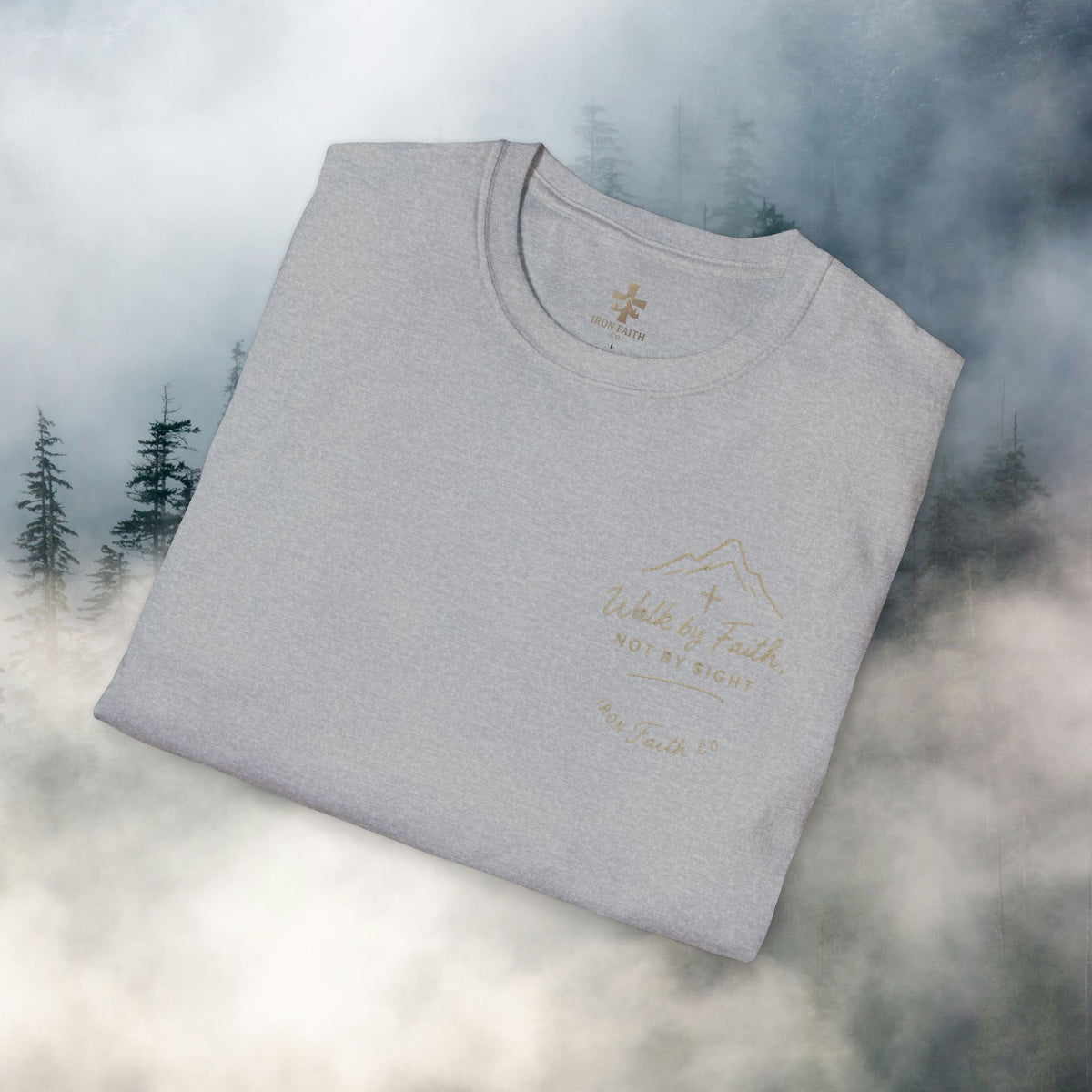 Iron Faith Co. | Matthew 6:34 T-shirt