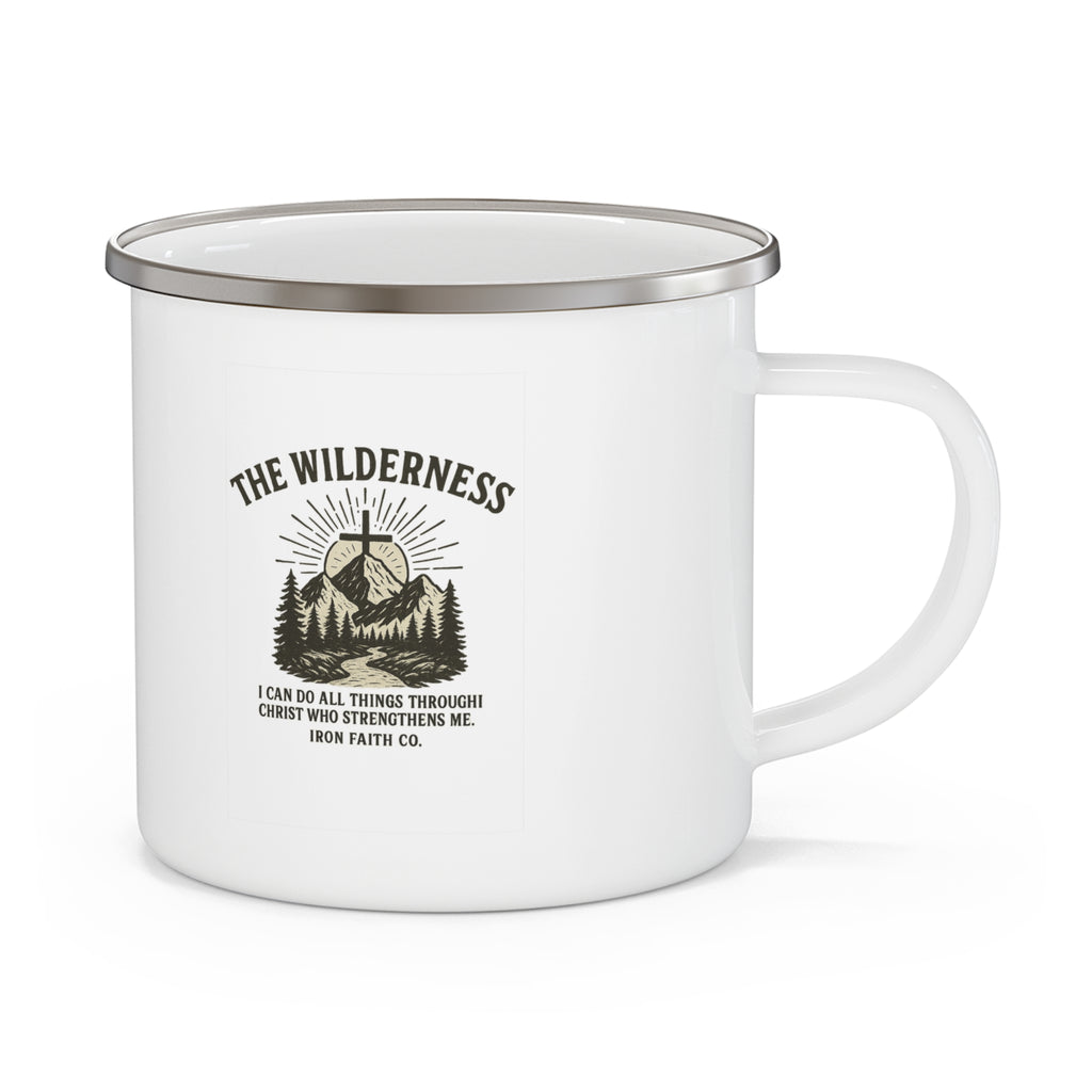 The Wilderness Enamel Camp Mug