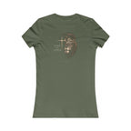 Lion of Judah Women's Fitted Tee – Back Print