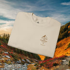 Be strong and courageous Joshua 1:9 | forged by Faith | Iron Faith Co. | Crewneck Sweatshirt