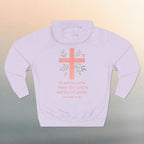 A Woman Who Fears The Lord Is Worthy Of Praise | Proverbs 31:30 | Iron Faith Co. | Fleece Hoodie