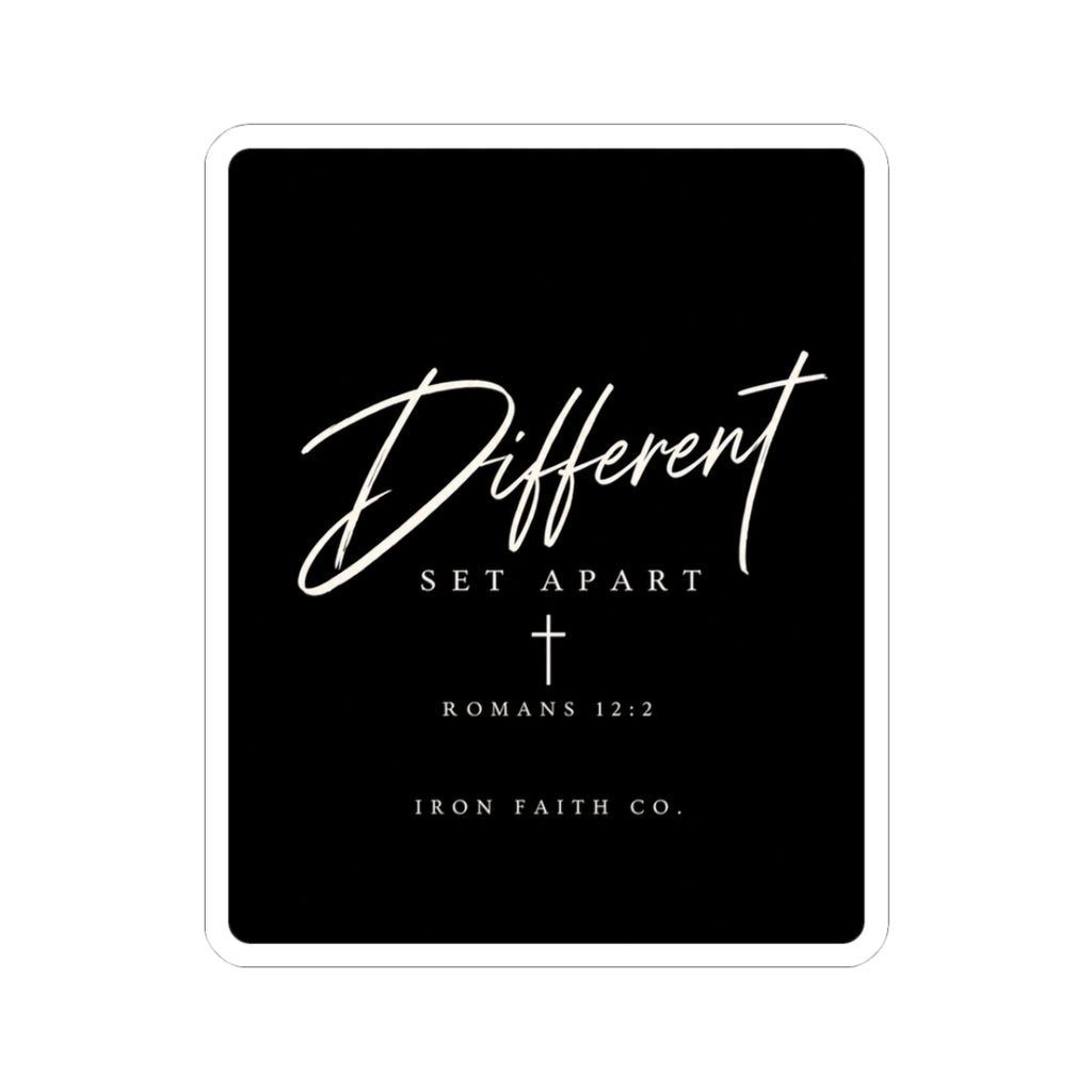 Different Romans 12:2 Sticker