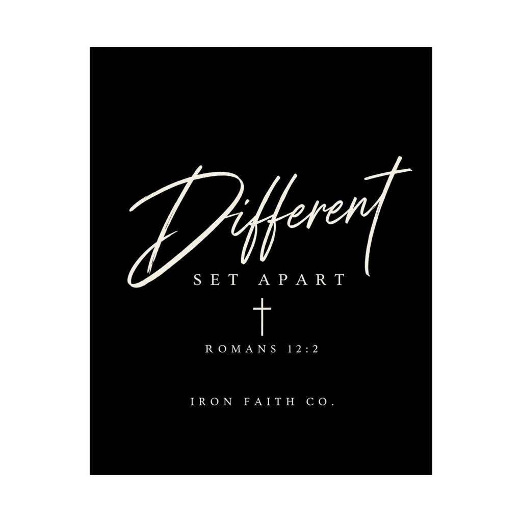 Different Romans 12:2 Poster