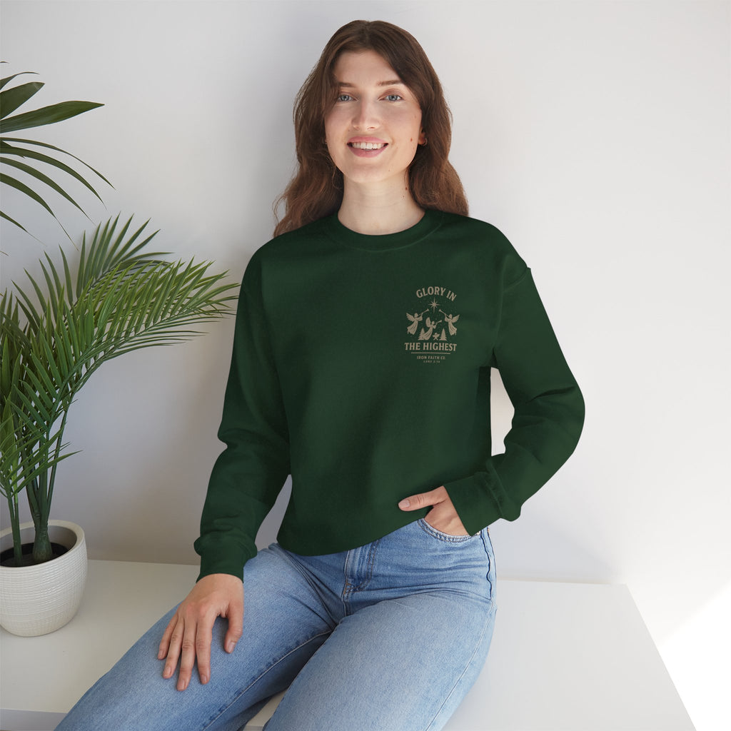 Hope Was Born This Night Sweatshirt - IronFaithCo. - photo 11 of 30