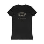 It Is Finished Women's Fitted Tee