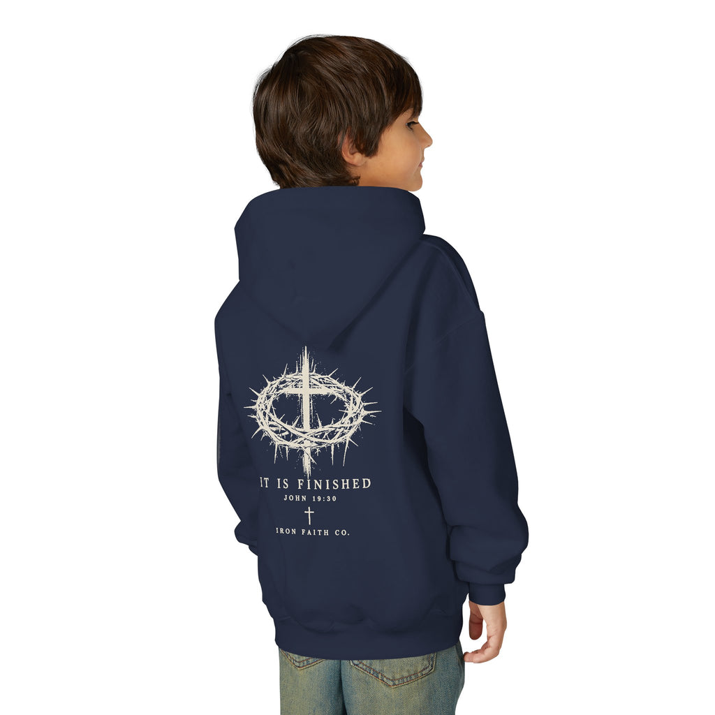 It Is Finished Youth Hoodie